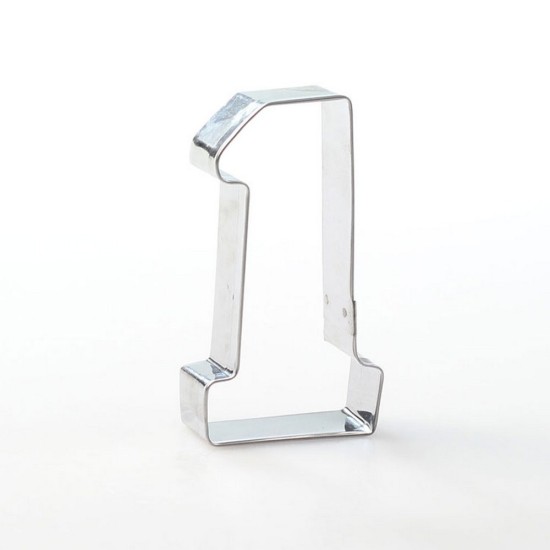 Edelstahl Keks Form Eins plätzchenformen ca. 7 cm - KGBR45 - Mytortenland